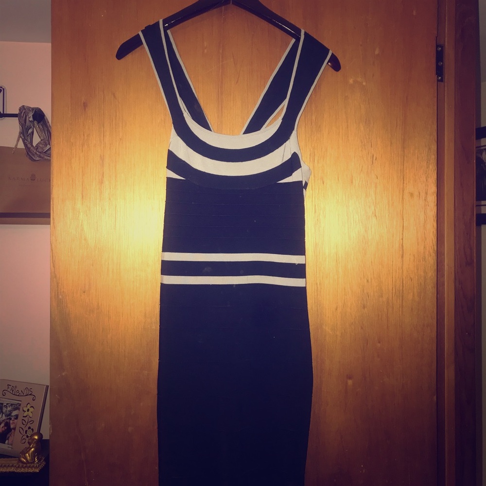 Stretch knit dress. Fits like a glove.